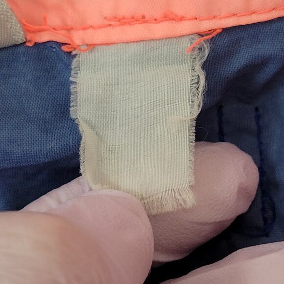 Vintage 80s Ocean-Pacific 1/2 Zip Anorak XL 25x26 Blue - Picture 6 of 16